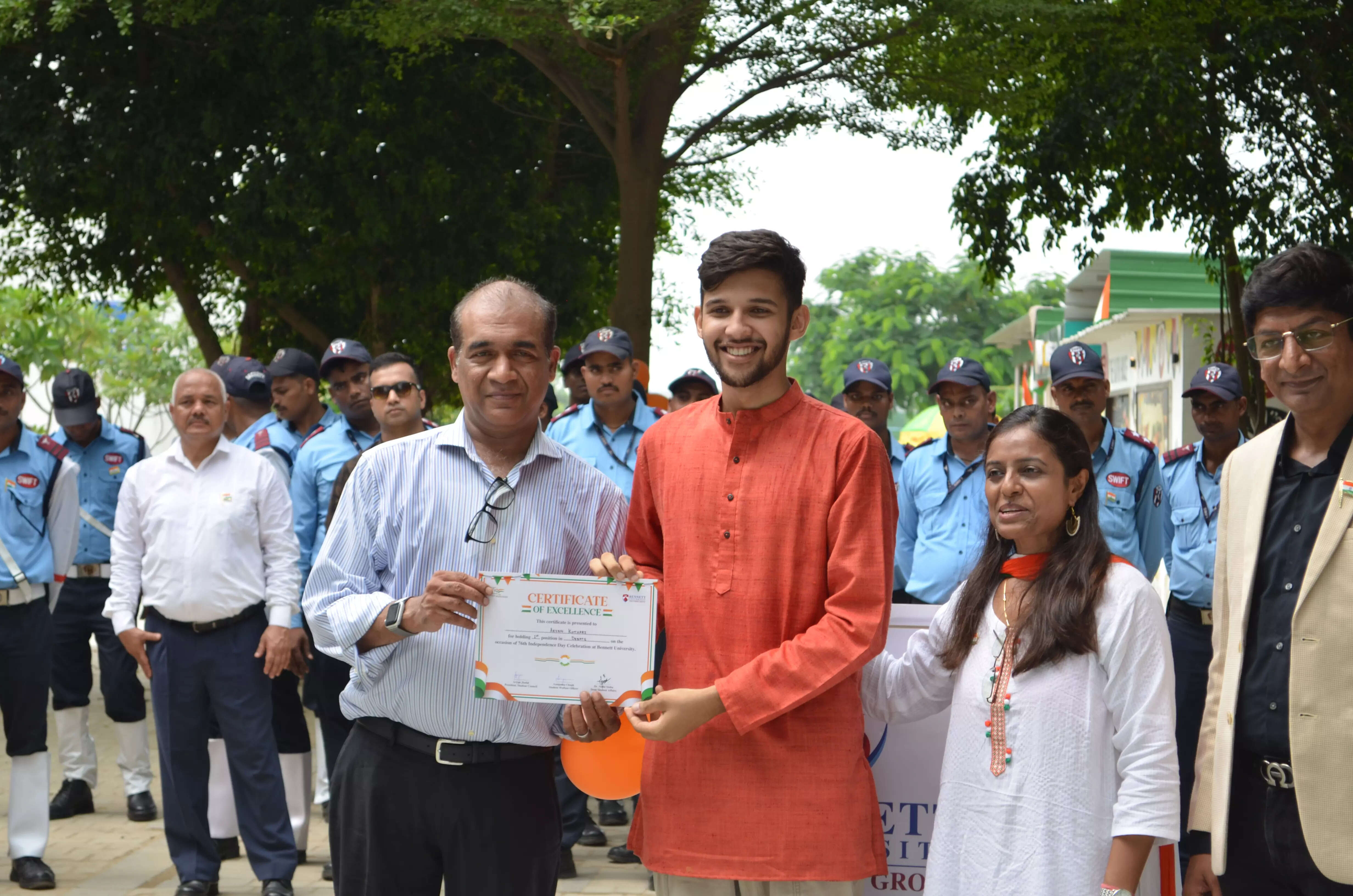 Prize distribution