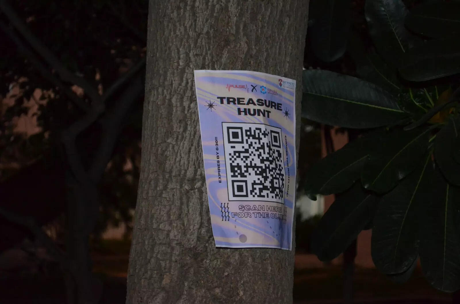 Treasure hunt keeps freshers on toes