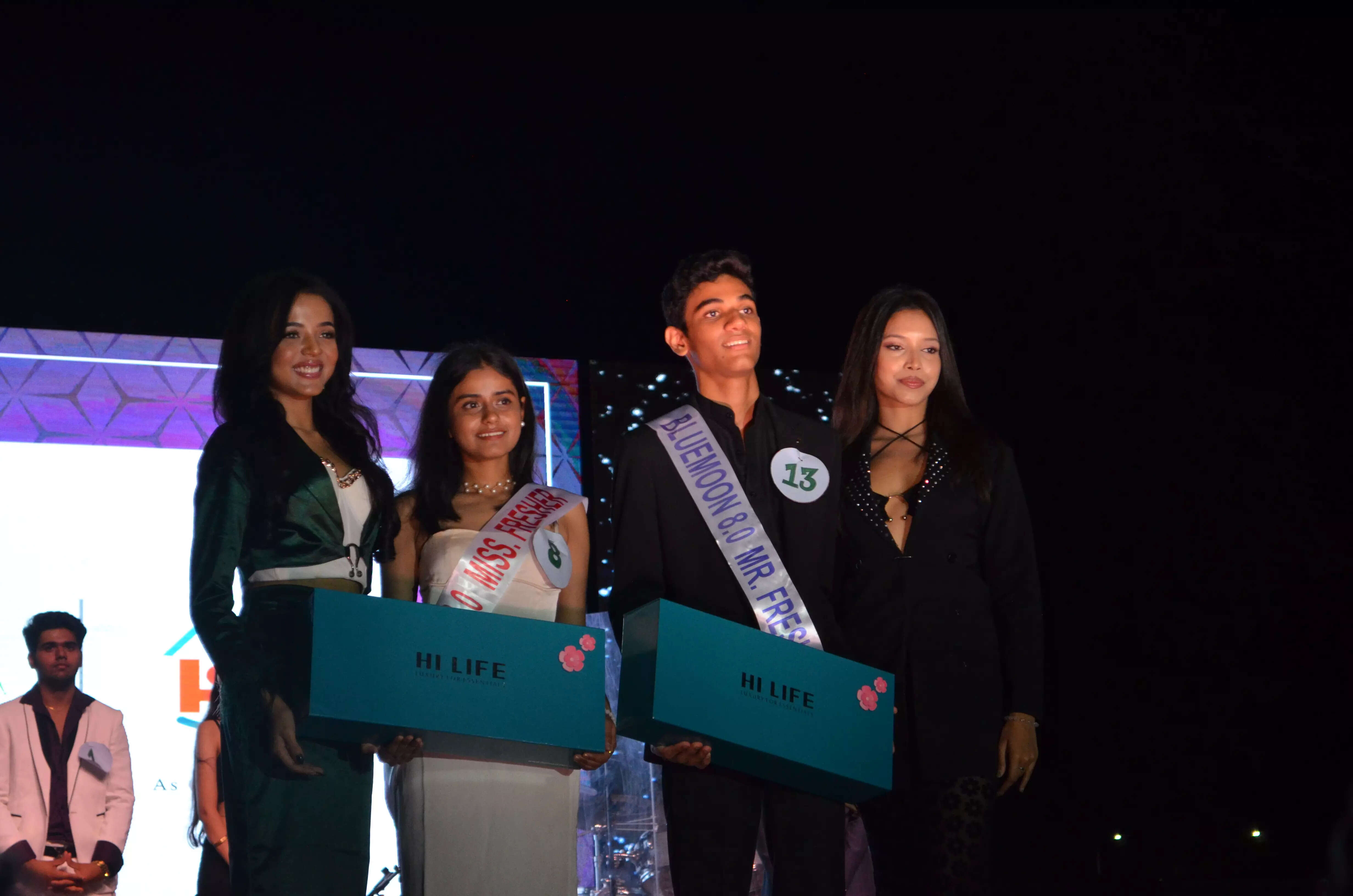 Mr and Ms fresher winners