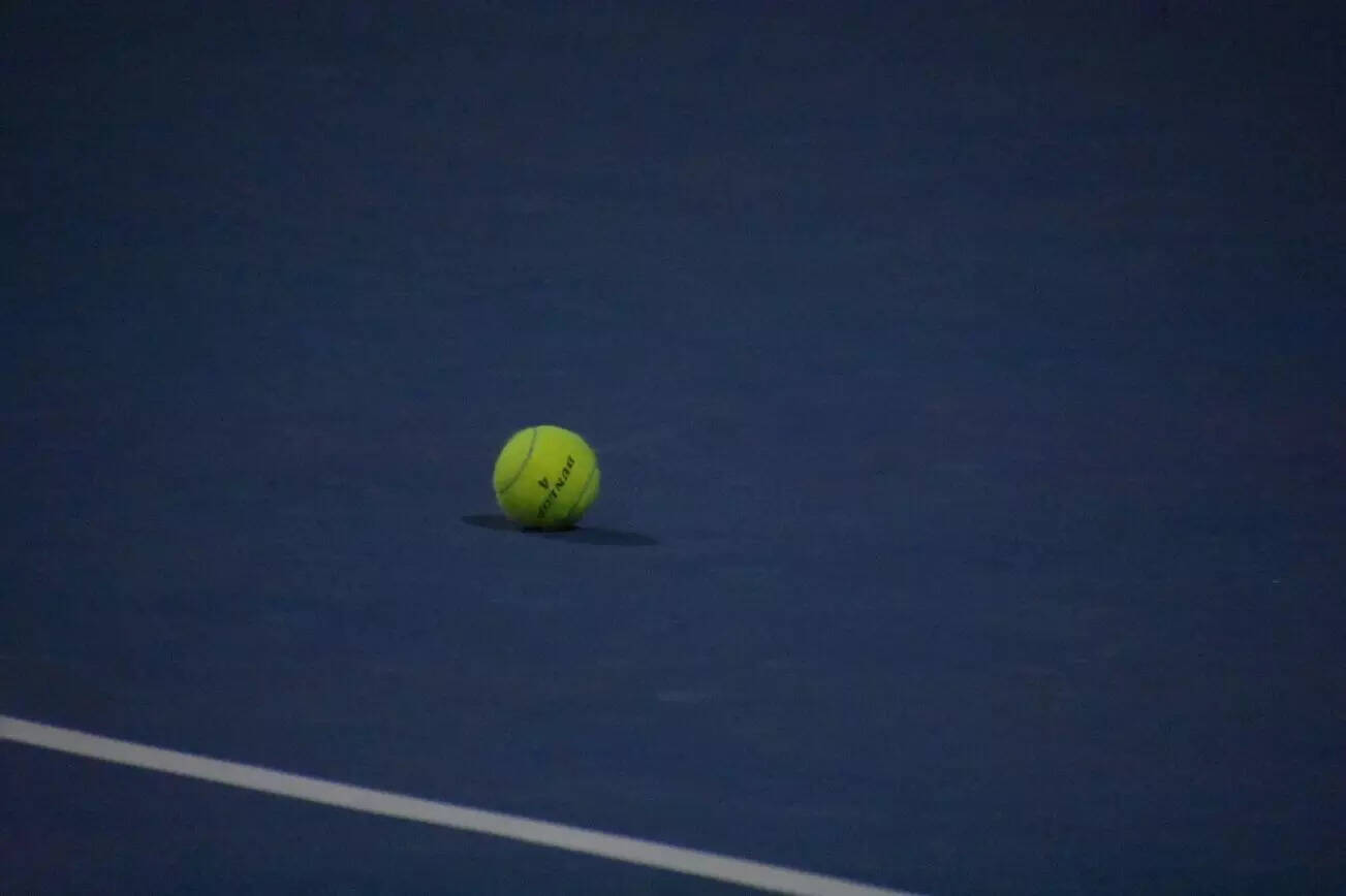 Tennis Ball at rest