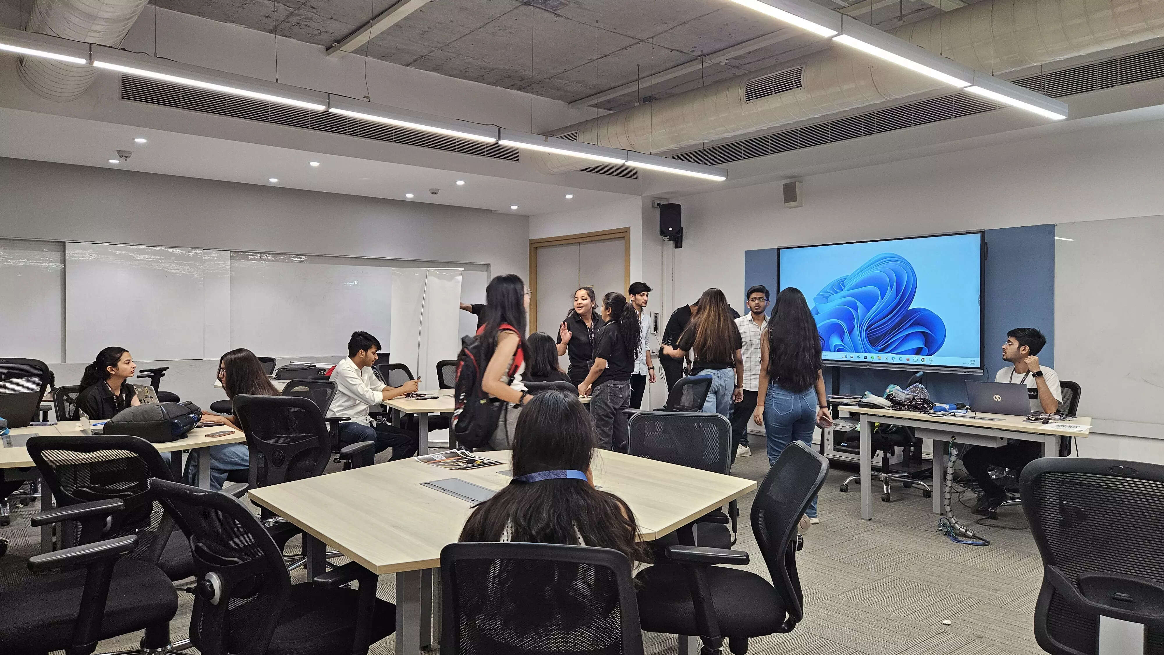 Students compete in Code roasting on Day 3 of 'Triverse'