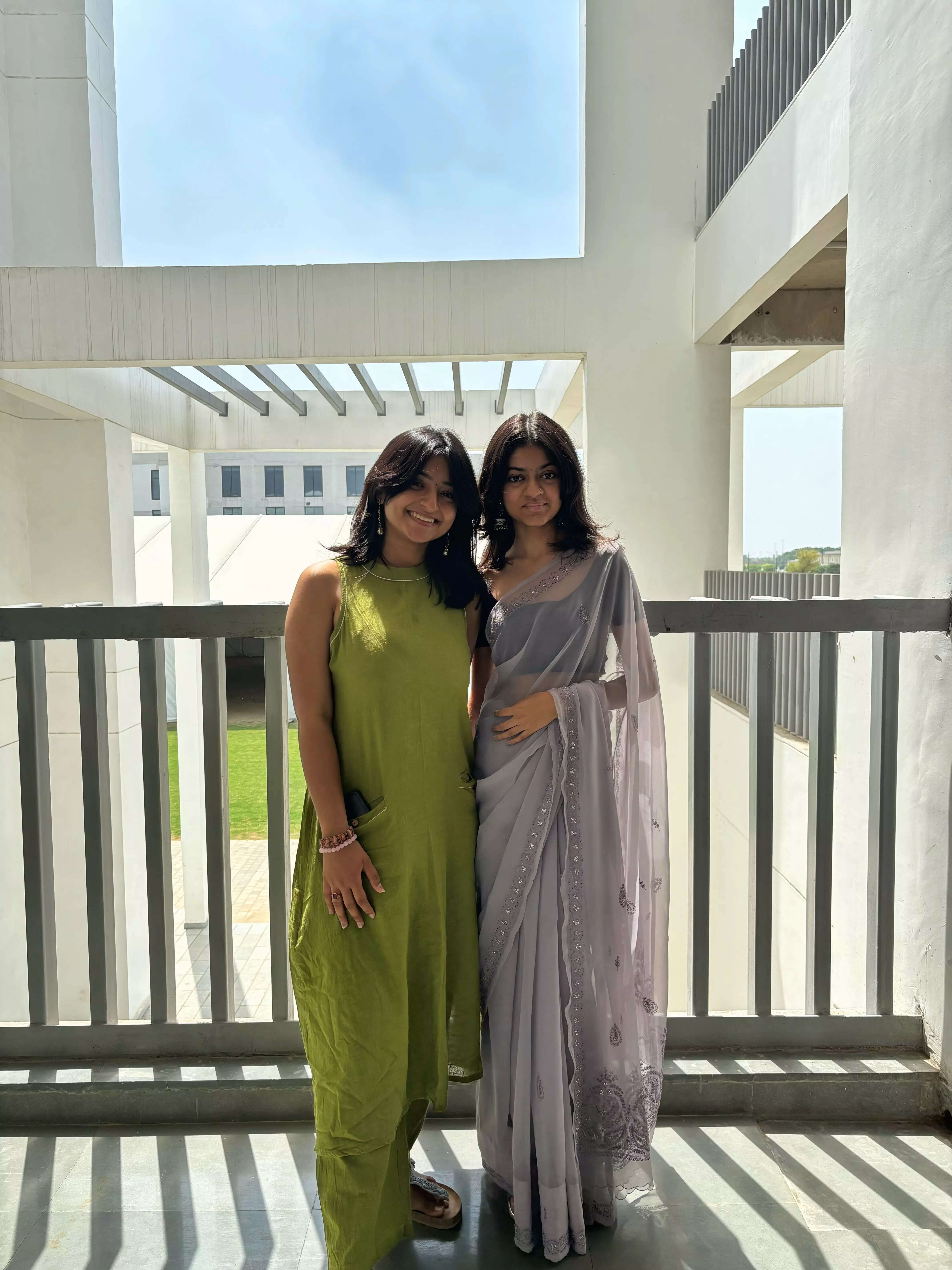 Students dress in ethnic attire 