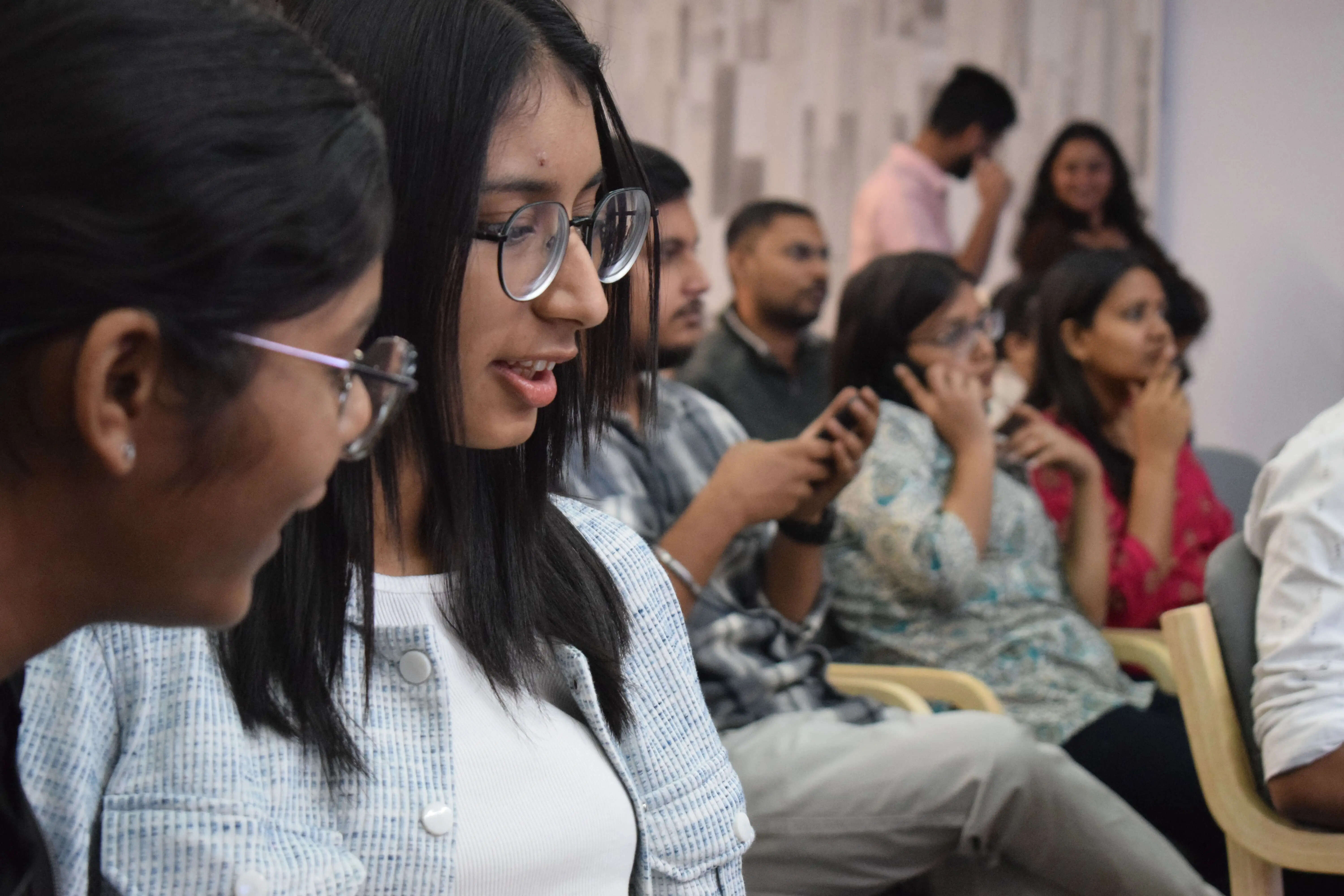 Audience at the Talk Show