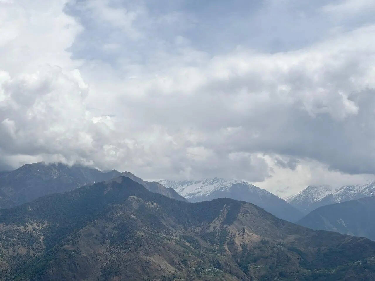 <strong>Snow Covered Himalayan Peaks</strong>