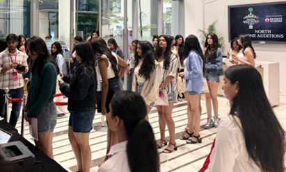 The 61st Femina Miss India Auditions at Bennett University
