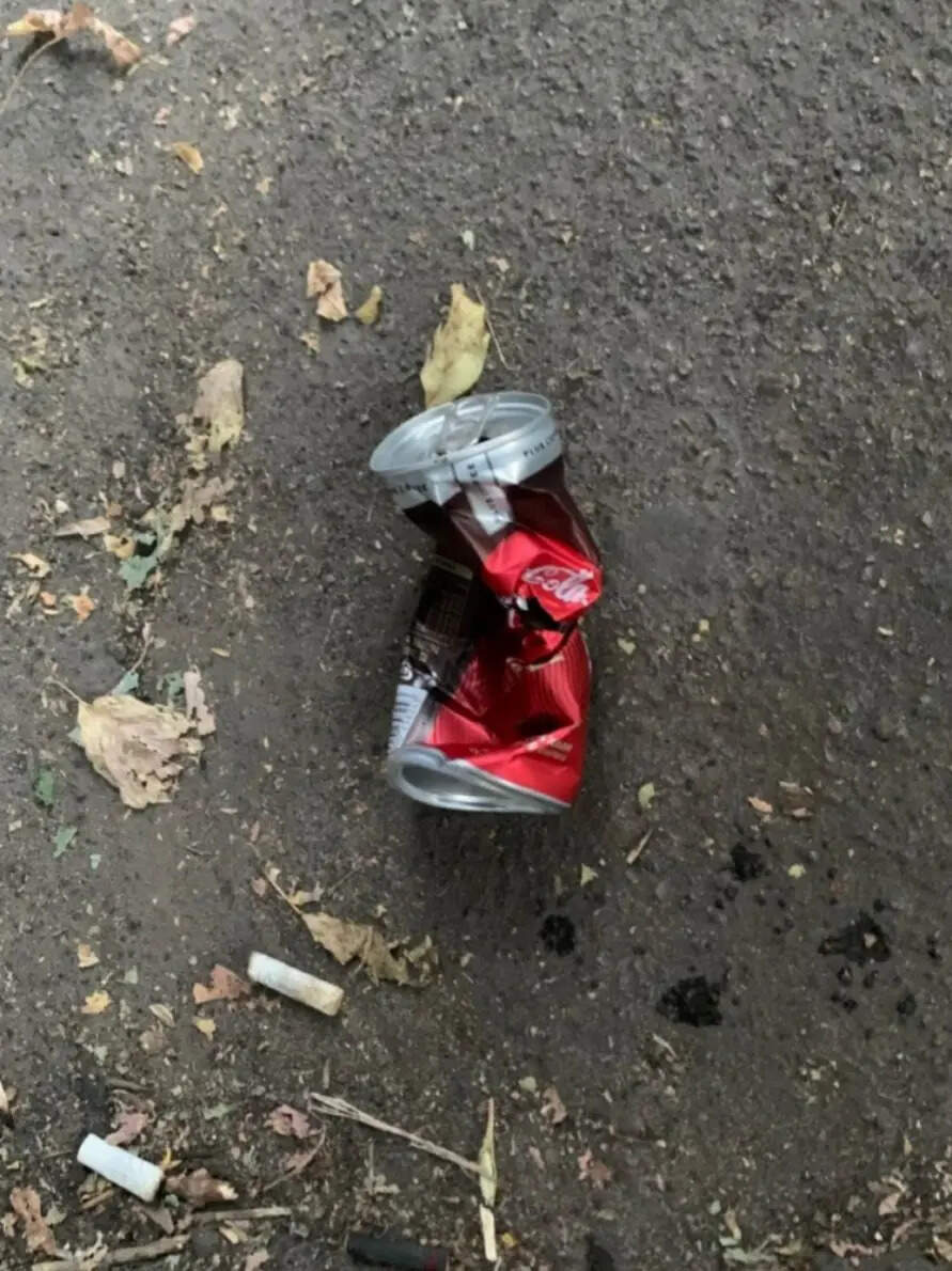 abstract coke shot