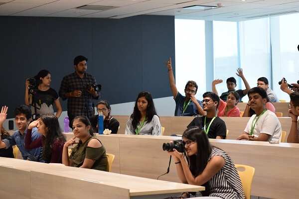 RJ Sayema’s motivates freshers to follow their passion at Bennett University