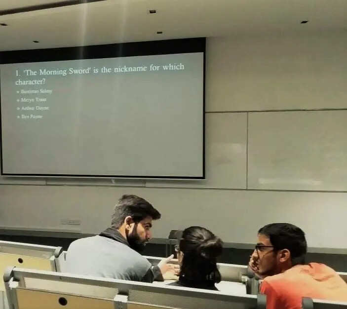 Thronies take part in BU’s GoT Quiz